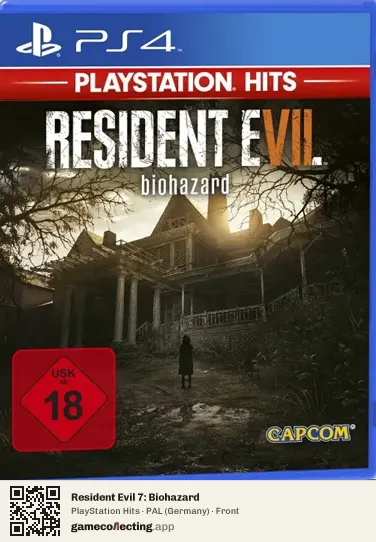 Resident Evil 7: Biohazard PlayStation 4, Germany box front