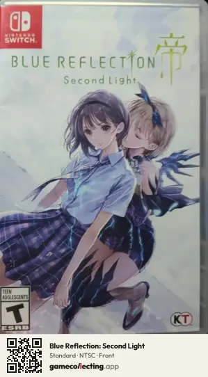 Blue Reflection: Second Light Nintendo Switch, NTSC box front