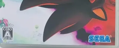 Sonic X Shadow Generations, the CERO letter on its front