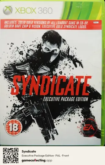Syndicate Xbox 360, PAL box front
