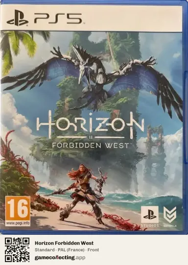 Horizon Forbidden West PlayStation 5, France box front