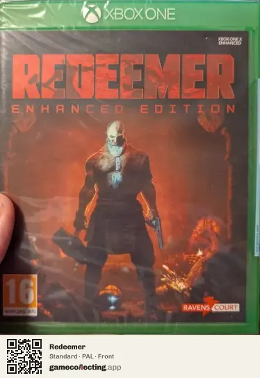 Redeemer Xbox One, PAL box front