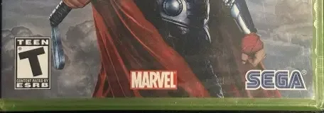 Thor: God of Thunder, the ESRB box on its front