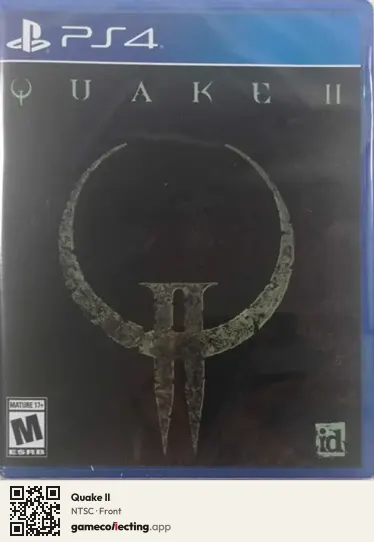 Quake II PlayStation 4, NTSC box front