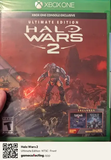 Halo Wars 2 Xbox One, NTSC box front