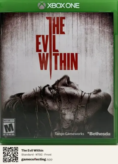 The Evil Within Xbox One, NTSC box front