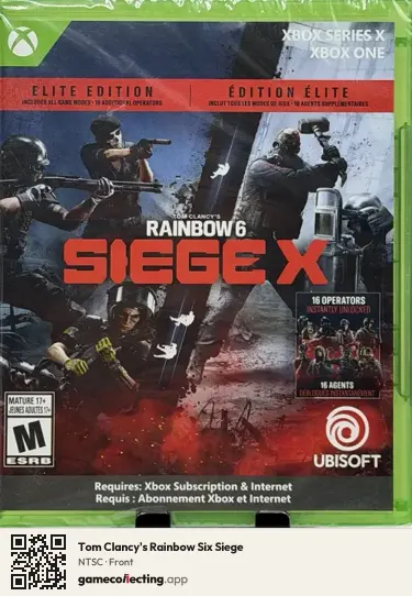 Tom Clancy's Rainbow Six Siege Xbox Series X, NTSC box front
