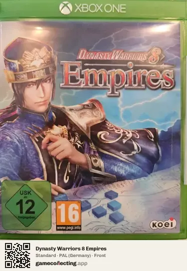 Dynasty Warriors 8 Empires Xbox One, Germany box front