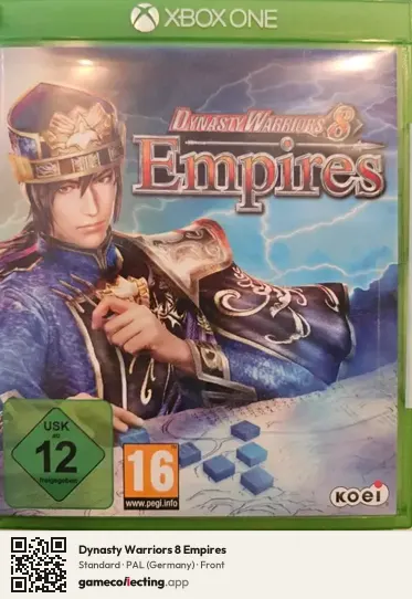 Dynasty Warriors 8 Empires Xbox One, Germany box front