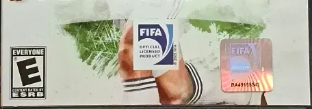 FIFA 12, the ESRB box on its front
