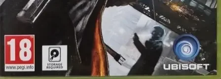 Watch Dogs, the PEGI square on its front