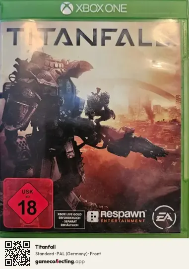 Titanfall Xbox One, Germany box front