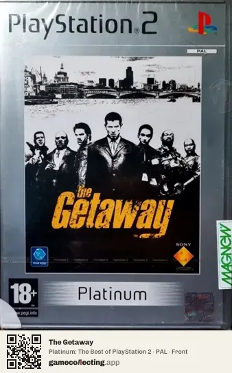 The Getaway PlayStation 2, PAL box front