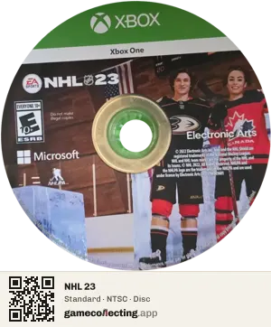 NHL 23 Xbox One, NTSC disc