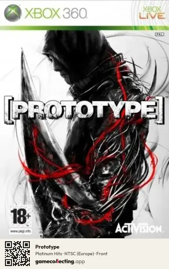 Prototype Xbox 360, Europe box front