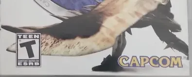 Monster Hunter Freedom, the ESRB box on its front