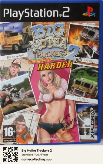 Big Mutha Truckers 2 PlayStation 2, PAL box front