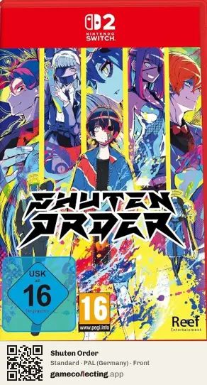 Shuten Order Nintendo Switch 2, Germany box front