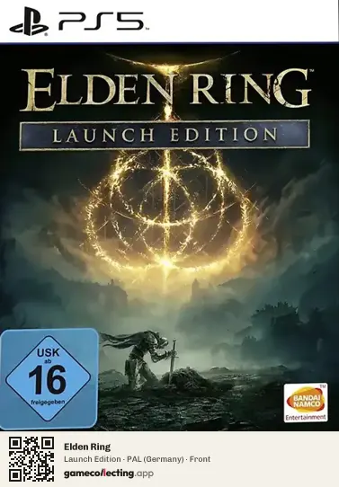 Elden Ring PlayStation 5, Germany box front