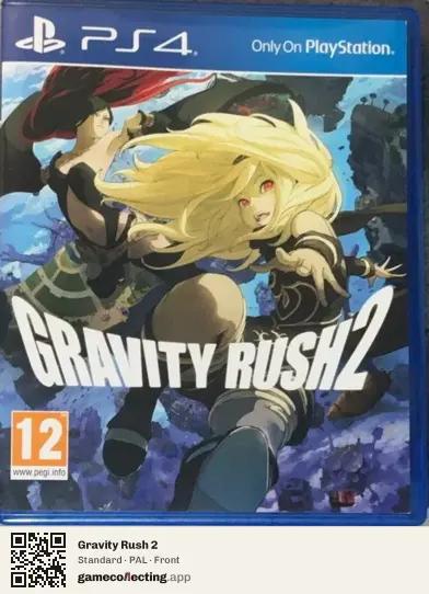 Gravity Rush 2 PlayStation 4, PAL box front