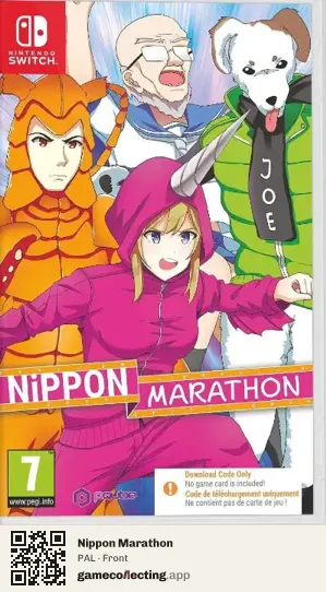 Nippon Marathon Nintendo Switch, PAL box front