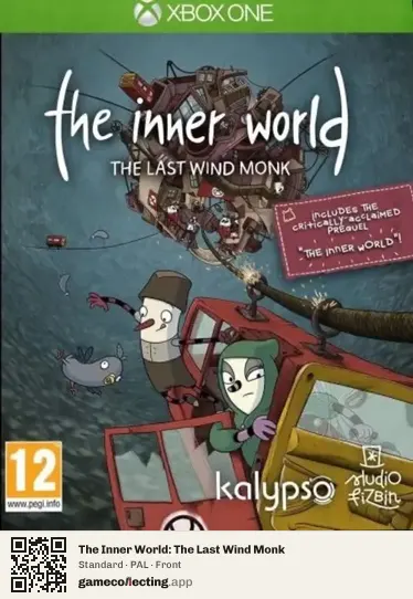 The Inner World: The Last Wind Monk Xbox One, PAL box front