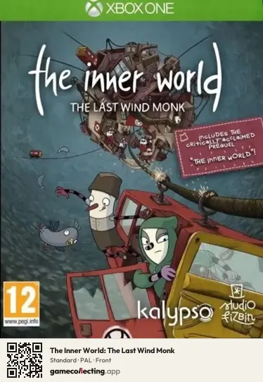 The Inner World: The Last Wind Monk Xbox One, PAL box front