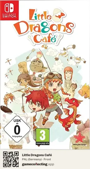 Little Dragons Café Nintendo Switch, Germany box front