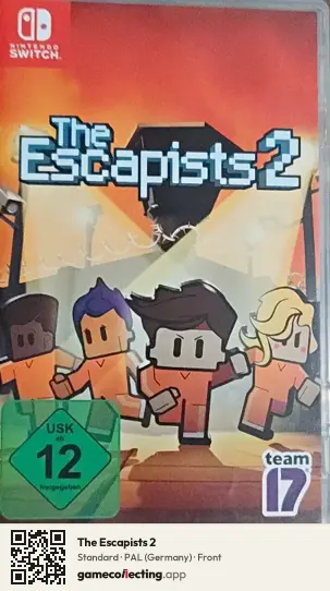The Escapists 2 Nintendo Switch, Germany box front