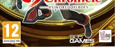 Eiyuden Chronicle: Hundred Heroes, the PEGI square on its front