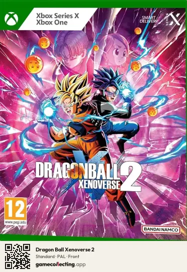 Dragon Ball Xenoverse 2 Xbox Series X, PAL box front