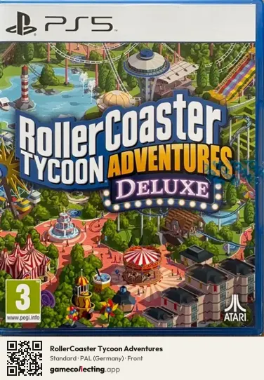 RollerCoaster Tycoon Adventures PlayStation 5, Germany box front