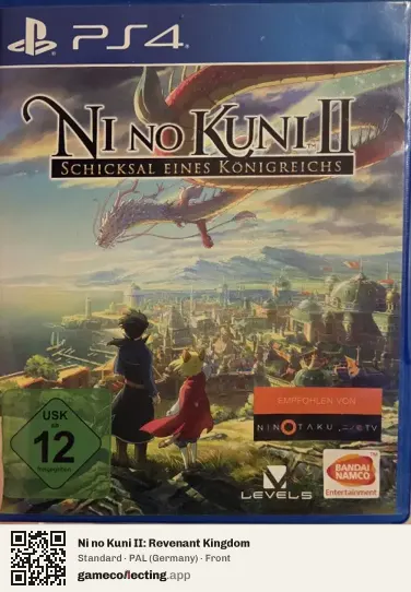 Ni no Kuni II: Revenant Kingdom PlayStation 4, Germany box front