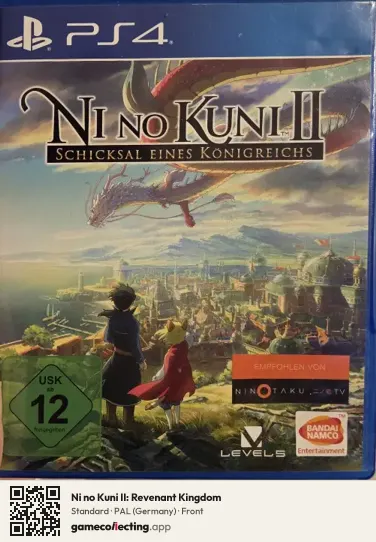 Ni no Kuni II: Revenant Kingdom PlayStation 4, Germany box front