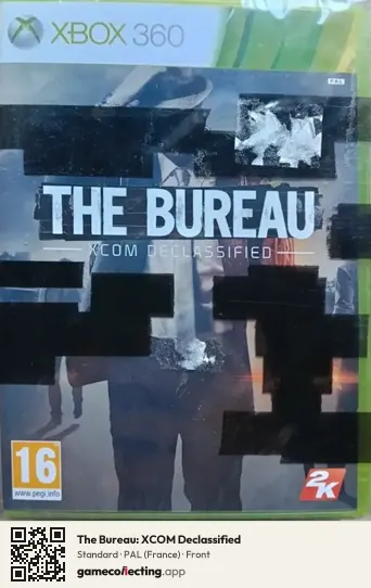 The Bureau: XCOM Declassified Xbox 360, France box front
