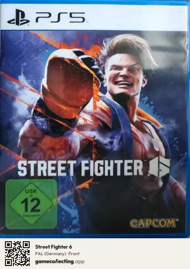 Street Fighter 6 PlayStation 5, Germany box front