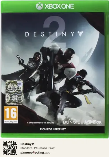Destiny 2 Xbox One, Italy box front