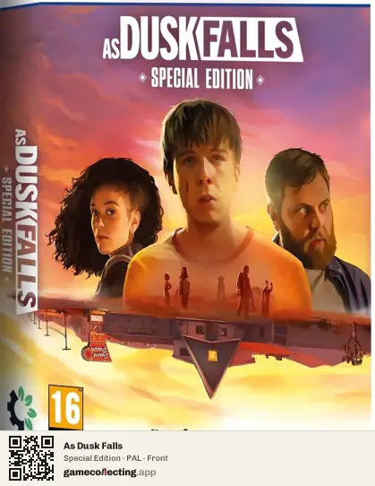 As Dusk Falls PlayStation 5, PAL box front