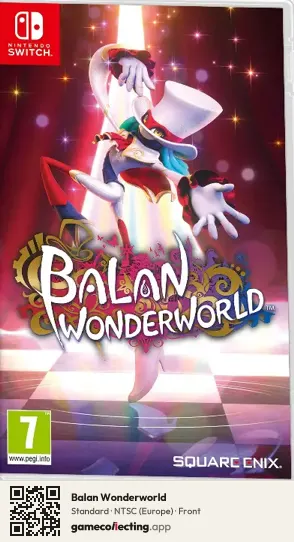 Balan Wonderworld Nintendo Switch, Europe box front