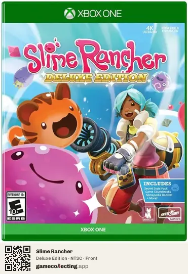 Slime Rancher Xbox One, NTSC box front