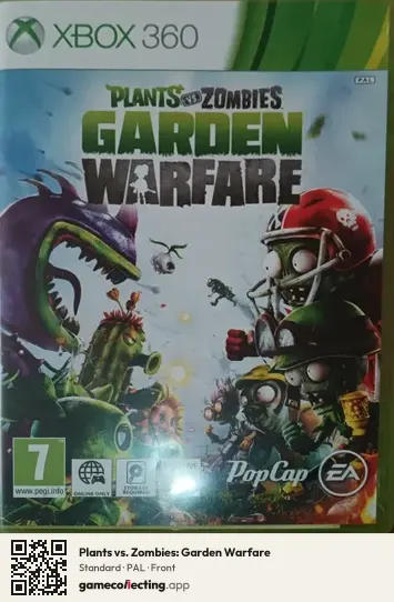 Plants vs. Zombies: Garden Warfare Xbox 360, PAL box front