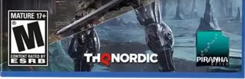 Elex, the ESRB box on its front