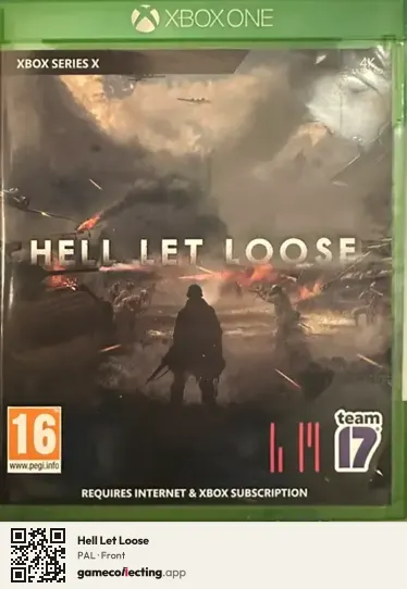 Hell Let Loose Xbox Series X, PAL box front