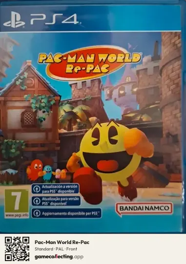 Pac-Man World Re-Pac PlayStation 4, PAL box front