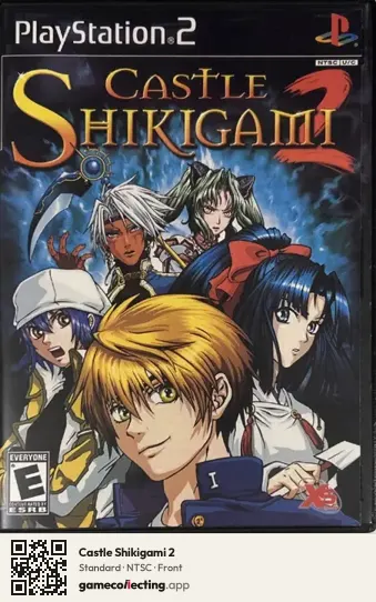 Castle Shikigami 2 PlayStation 2, NTSC box front