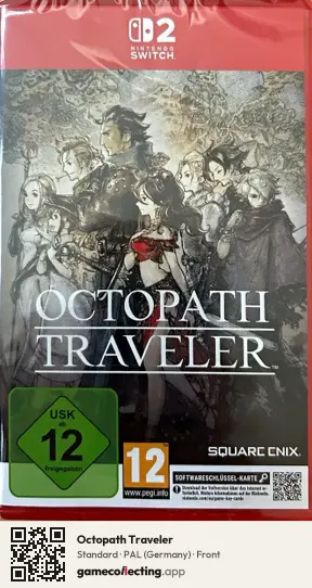 Octopath Traveler Nintendo Switch 2, Germany box front