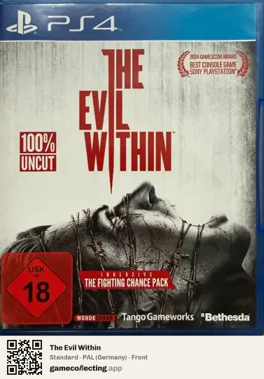 The Evil Within PlayStation 4, Germany box front