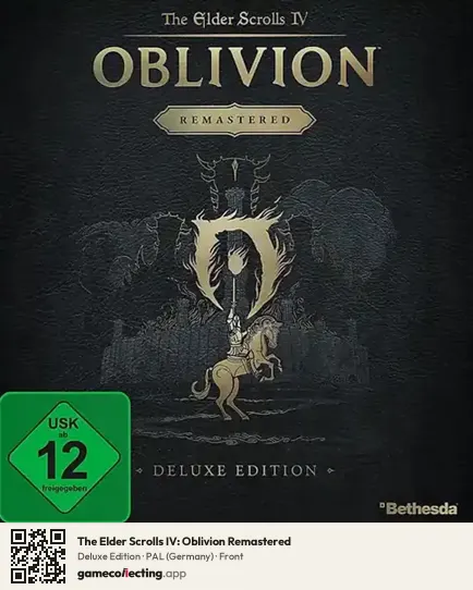 The Elder Scrolls IV: Oblivion Remastered PlayStation 5, Germany box front