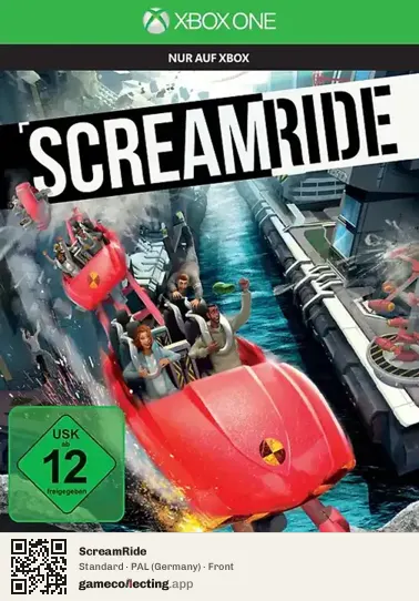 ScreamRide Xbox One, Germany box front