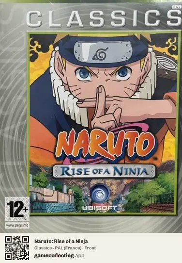 Naruto: Rise of a Ninja Xbox 360, France box front